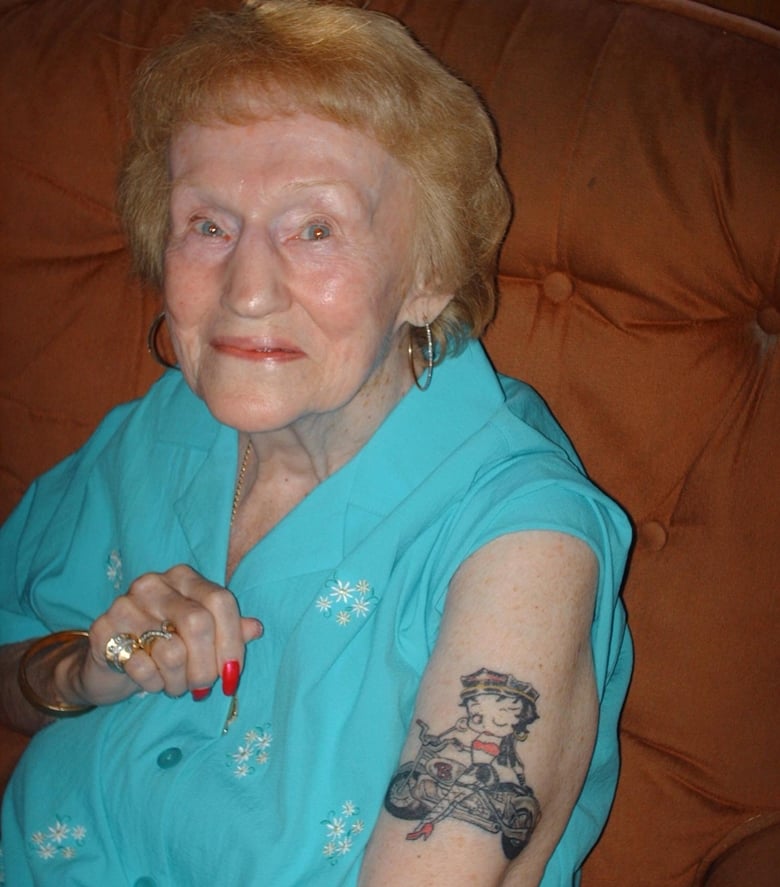 Stop telling me my tattoos will look bad when Im old  Im going to get  them anyway  HelloGigglesHelloGiggles